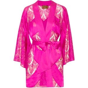 Agent Provocateur Emie Soirée Kimono Robe